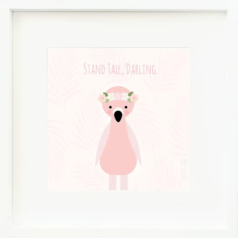 Penelope the flamingo