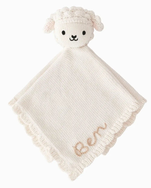 Baby lamb lovey