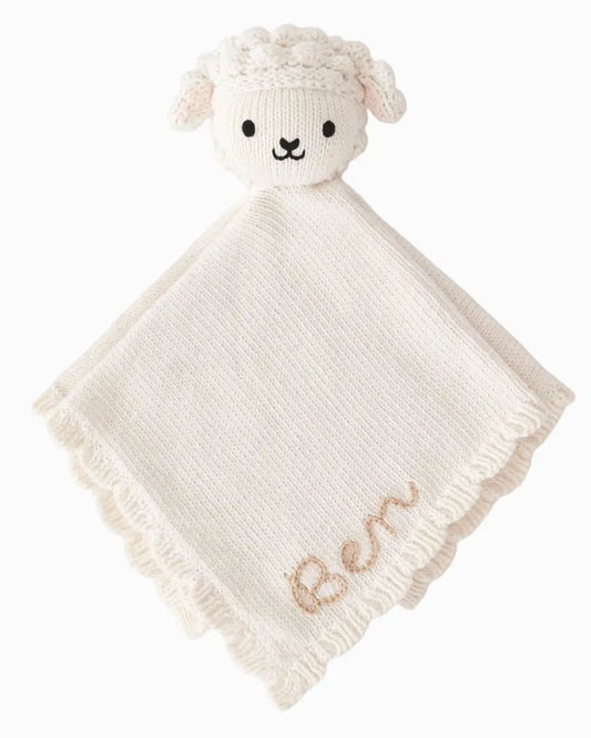 Baby lamb lovey
