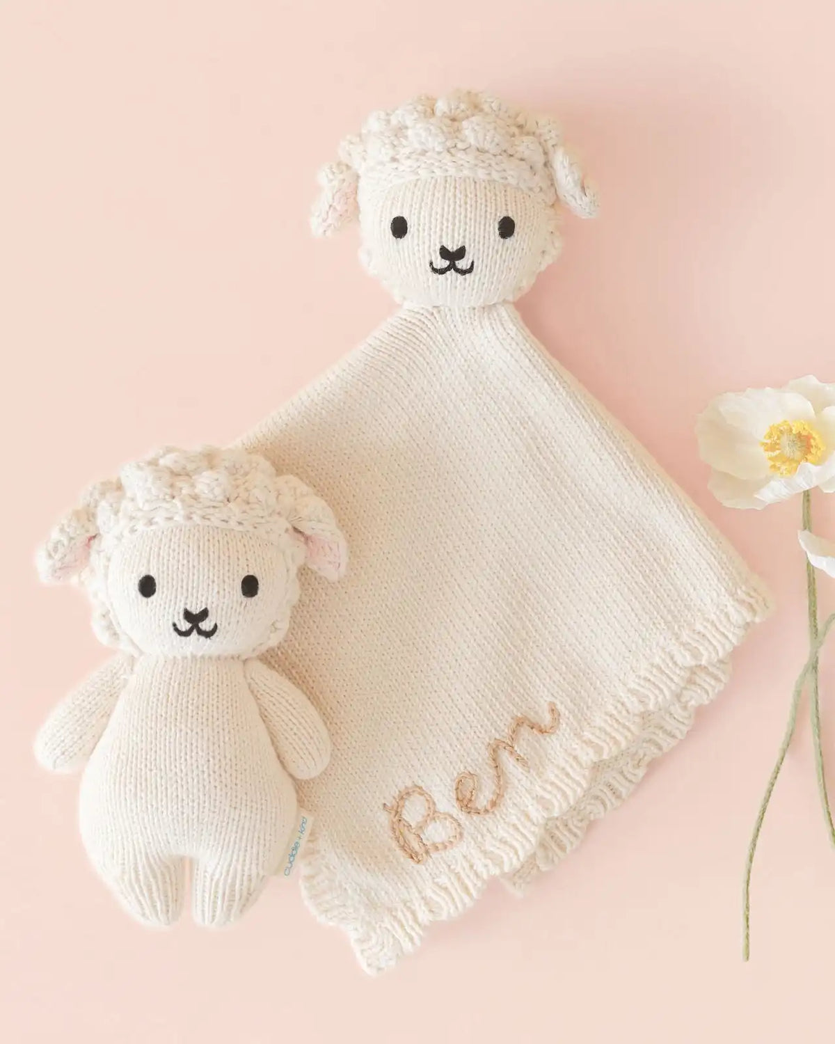 Baby lamb lovey