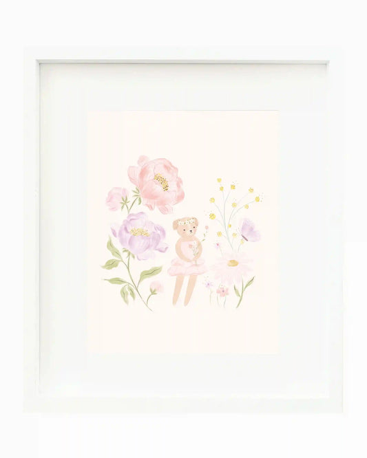 Evelyn’s print (ballet pink) (8"x10")