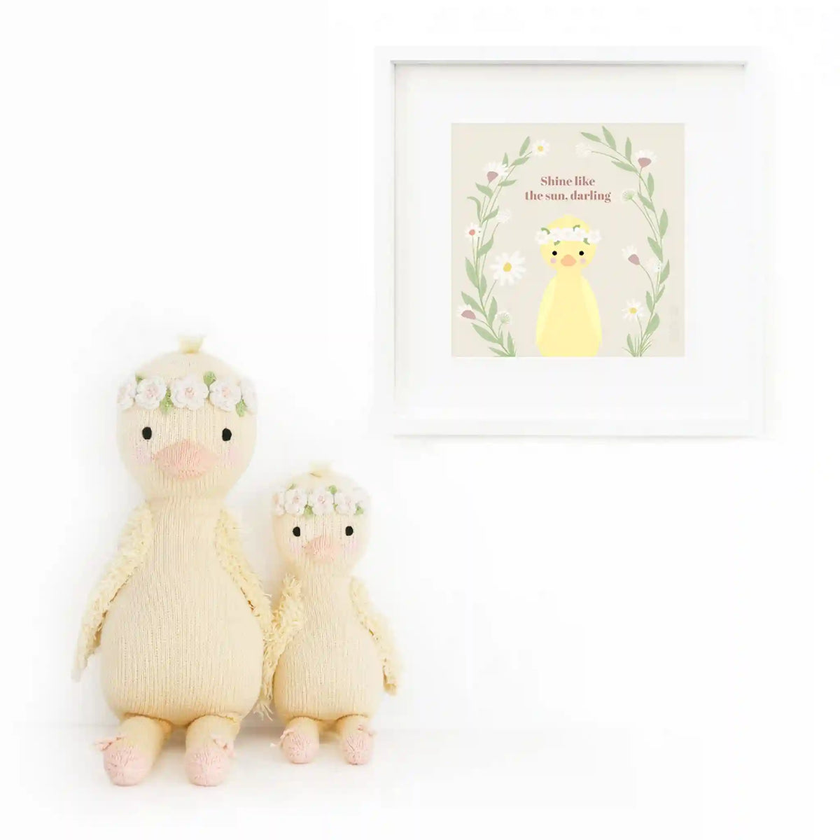 Flora the duckling (mauve)