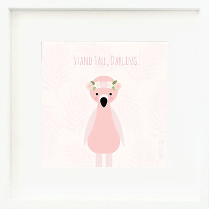 Penelope the flamingo