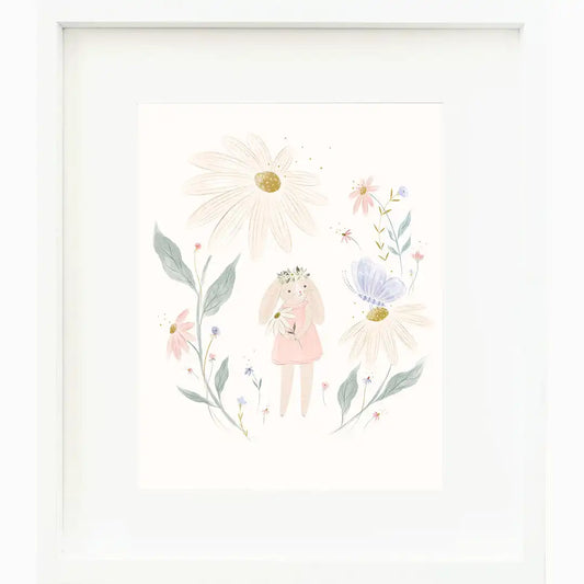Hannah's print (blush) (8"x10")