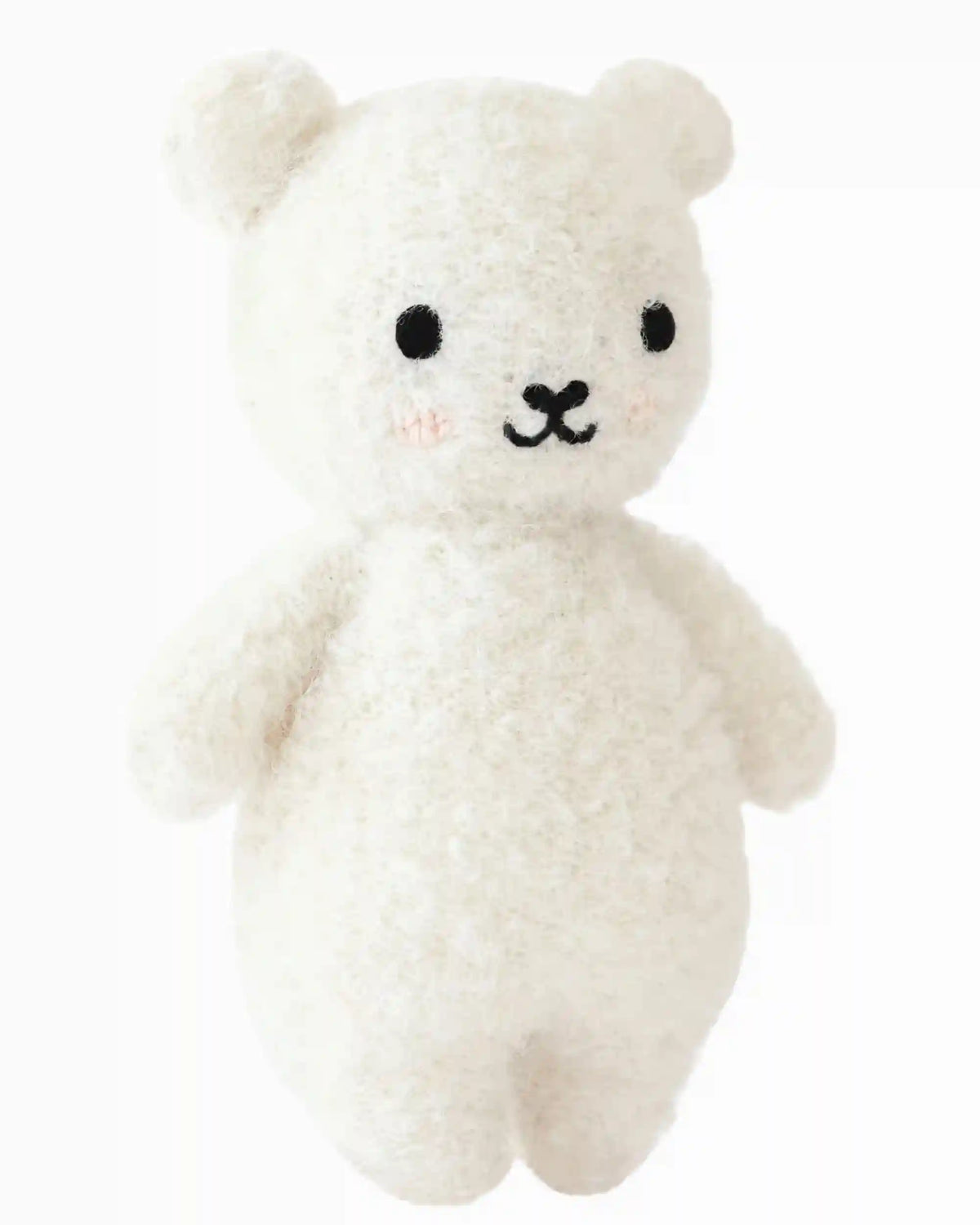 Baby bouclé bear (ivory)