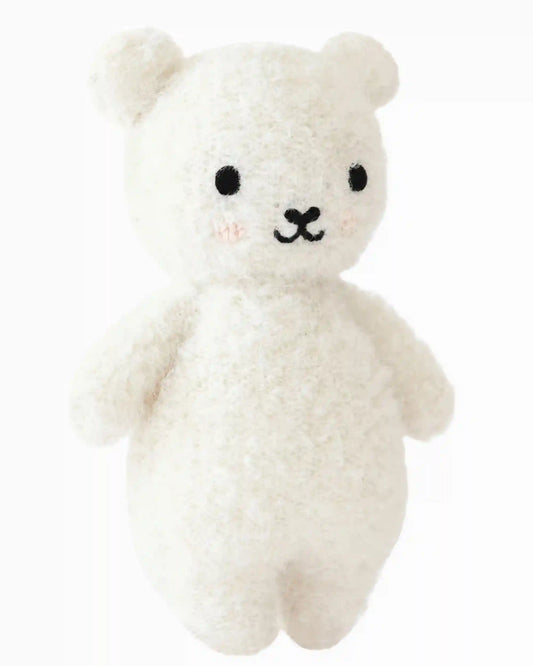 Baby bouclé bear (ivory)