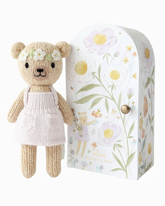 Tiny Olivia the honey bear